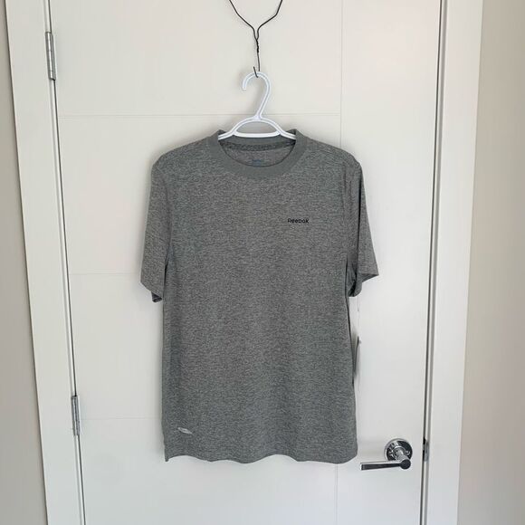 nwt Mens Reebok Performance Grey T-shirt - Picture 5 of 5